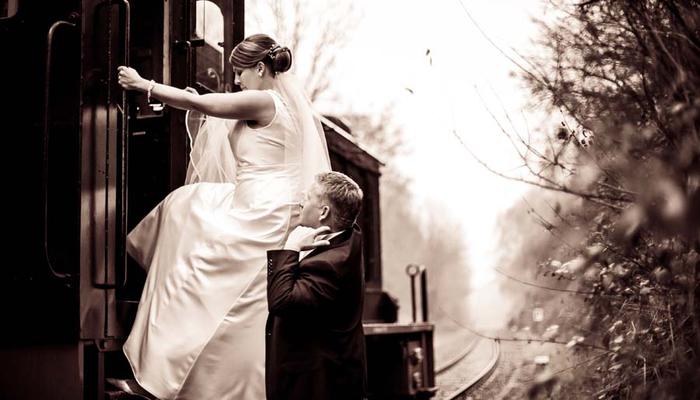 Hochzeiten mit der historischen Eisenbahn